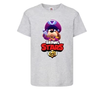Придбати - дитячу футболку  Футболка дитяча Brawl Stars Colonel Ruffs (Бравл Старс Генерал Гавс) сіра 164 см