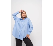 Придбати - жіночу сорочку  Класична блакитна сорочка FirstWoman L/XL, блакитний 46-436212