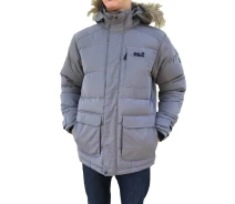 Придбати - чоловічий пуховик  Пуховик чоловічий Jack Wolfskin Lakota Down Jacket JW1203791 Grey XXL