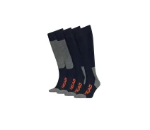 Придбати - чоловічу термобілизну  Гірськолижні шкарпетки Head Ski Socks (2 пари) 43-46 Темно-синій з оранжевим