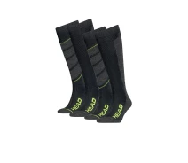 Придбати - чоловічу термобілизну  Гірськолижні шкарпетки Head Ski Socks (2 пари) 43-46 Чорно-сірий із зеленим