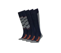 Придбати - чоловічу термобілизну  Гірськолижні шкарпетки Head Ski Socks (2 пари) 43-46 Темно-синій із червоним