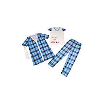 Придбати - жіночу піжаму  Халат+піжама 61063 L/XL Синій (2000904130993)