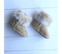 Придбати - пінетку для малюків  Пінетки Lapchu PW00013G 19 (11,5 см) Коричневий