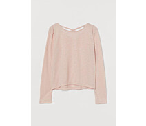 Придбати - дитячий топ  Блискучий трикотажний топ H&M 134-140(8-10y) Рожевий (0887809003)