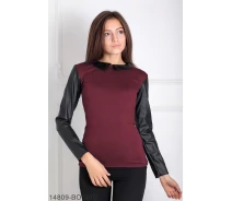 Придбати - жіночу кофту  Жіноча кофта Подіум Solly 14809-BORDO XXL Бордовий