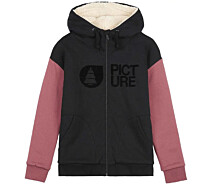 Придбати - жіночу толстовку  Толстовка Picture Organic Basement Plush Hoody Woman M Чорний-рожевий