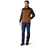 Придбати - чоловічу спортивну кофту  Кофта чоловіча Smartwool Hudson Trail Fleece Full Zip Jacket Коричневий-Синій