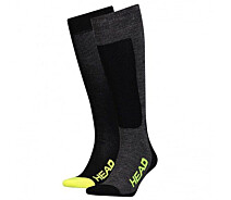 Придбати - чоловічу термобілизну  Шкарпетки Unisex Ski Kneehigh 2P 791003001 43-46 Чорно-жовтий (60468001)
