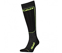 Придбати - чоловічу термобілизну  Шкарпетки Unisex Ski Performance Kneehigh 1P 791006001 43-46 Чорно-жовтий (60468002)