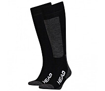 Придбати - чоловічу термобілизну  Шкарпетки Unisex Ski Kneehigh 2P 791003001 43-46 Чорно-білий (60468001)