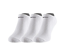 Придбати - чоловічу шкарпетку  Шкарпетки Nike Value No Show білі (3 пари) SX2554-101 (SX2554-101_39-42)