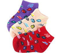 Придбати - чоловічу шкарпетку  Шкарпетки New Balance Toddler Low Cut різнокольорові LAS09323AS4 (3 пари)