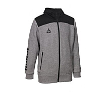 Придбати - чоловічу толстовку  Толстовка Select Oxford zip hoodie сіро-чорна 625790-880