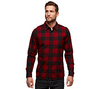 Придбати - чоловічу сорочку  Сорочка Black Diamond Zodiac LS Flannel Shirt S Чорний-Червоний