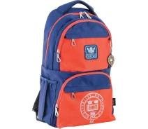 Придбати - рюкзак  Рюкзак підлітковий YES OX 233 синьо-жовтогарячий 31*46*17 код: 554013