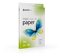 Придбати - фотопапір  Фотопапір PrintPro глянцевий 200г/м2 A4 50л (PGE200050A4)
