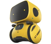 Придбати - іграшку-робота  Інтерактивна іграшка AT-Robot робот із голосовим керуванням жовтий, укр (AT001-03-UKR)