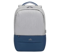 Придбати - рюкзак  Рюкзак для ноутбука RivaCase 17.3" 7567 Prater, Grey/Dark Blue (7567Grey/DarkBlue)