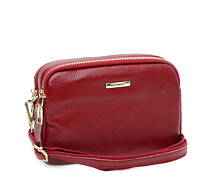 Придбати - жіночу сумку  Жіноча шкіряна сумка Borsa Leather K11906r-red