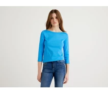 Придбати - жіночий реглан  Реглан BENETTON 3GA2E16A1 M Темно-синій (8300896350770)