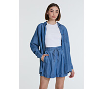 Придбати - жіночу сорочку  Рубашка PIAZZA ITALIA 43704 Denim LXL (2043704001049)