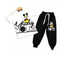Придбати - дитячий костюм і комплект  Комплект (футболка, штани) Mickey Mouse (Міккі Маус) 134/140 см Різнокольоровий TRW51194