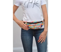 Придбати - жіночу сумку  Сумка поясна бананка 4Profi Міні з принтом Веселі кошенята з одним відділенням 20050 (000004821)