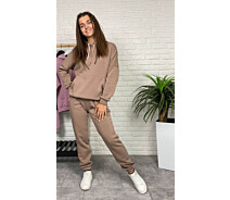 Придбати - жіночий спортивний костюм  Fashions • Теплий спортивний костюм WhyNot Fashions 42-44 капучіно (7430-фг)