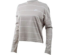 Придбати - жіночий світшот  Світшот жіночий Nike JSY STRIPE LS TOP сірий DD5186-236