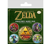 Придбати - подарок для геймеров  Набір піктограм Zelda Collection Bage Pack (5шт.)