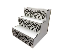 Придбати - кондитерские принадлежности  Кендібар з дерева PureWoodDecor 24х23х22,5 см