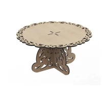 Придбати - кондитерские принадлежности  Підставка для торта PureWoodDecor 32х38х19 см (А234)
