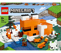 Придбати - дитячий конструктор  LEGO Minecraft Нора лисиці 193 деталі (21178)