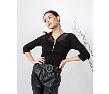 Придбати - жіночу кофту  Fashions Жіноча блузка кофта "Еллі" Fashions XL чорний (25566-ні)