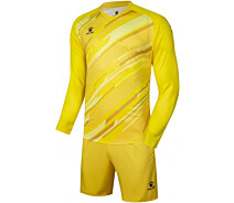 Придбати - чоловічу спортивну форму  Воротарська форма Kelme LONG SLEEVE GOALKEEPER SUIT жовта 3801286.9716 Розмір L (3801286.9716_L)