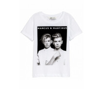 Придбати - дитячу футболку  Футболка для дівчинки H&M 0590429001 98 см, 104 см Білий 66394
