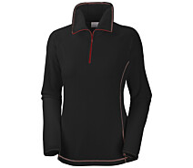 Придбати - жіночу кофту  Кофта Glacial Fleece III 1/2 Zip AL6389011 Columbia Чорний,Червоний
