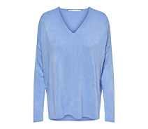 Придбати - жіночий пуловер  Пуловер ONLAMALIA L/S V-NECK PULLOVER CC KNT 15219642 Sky Blue ONLY L Блакитний