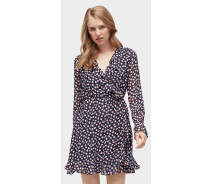 Придбати - повсякденну сукню  Сукня Wrapped flounce dress 505506000716800 Tom Tailor Темно-синій