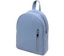 Придбати - рюкзак  Жіночий шкіряний рюкзак SHVIGEL 21х28х9 см Блакитний