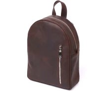 Придбати - рюкзак  Шкіряний жіночий рюкзак SHVIGEL 21х28х9 см Коричневий