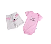 Придбати - костюм для малюків  Костюм Mint bebe 24287 62 Рожевий (2000904073788)