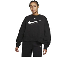 Придбати - жіночий світшот  Світшот жіночий Nike W NSW TREND CREW FLC SWOOSH чорний DQ4506-010 Розмір M