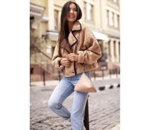 Придбати - жіночу сумку  Шкіряна жіноча сумка-косметичка Піраміда світло-бежева (BN-BAG-25-crem-brule)