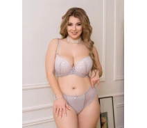 Придбати - жіночий комплект білизни  Комплект ISSA PLUS BL2-378 85D/XL сірий