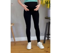 Придбати - джинси для вагітних  Джинси для вагітних WOW MOM Skinny Чорні 40 (1_3843) (1_3843_Bk_40)