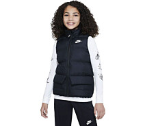 Придбати - дитячу спортивну жилетку  Жилетка підліткова Nike K NSW SNYFL VEST чорна DX1296-010 Розмір S