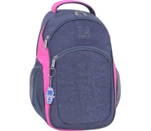 Придбати - рюкзак  Наплічник Bagland Лик 21 л. сірий/рожевий (0055770)