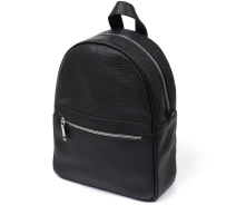 Придбати - рюкзак  Шкіряний жіночий рюкзак SHVIGEL 21х27,5х10 см Чорний